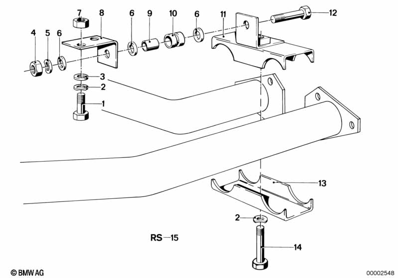 Suspension parts exhaust