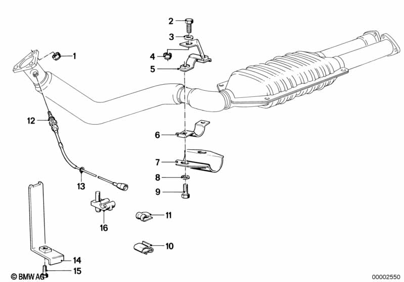 Genuine BMW 11761266841 E12 E24 Holder (Inc. 528i & 633CSi) | ML Performance UK Car Parts