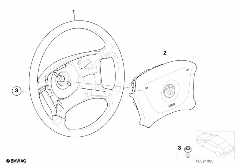 Steering wheel Airbag-Smart