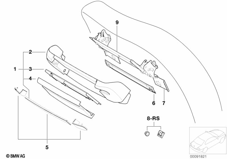 Upper rear multi-purpose panel