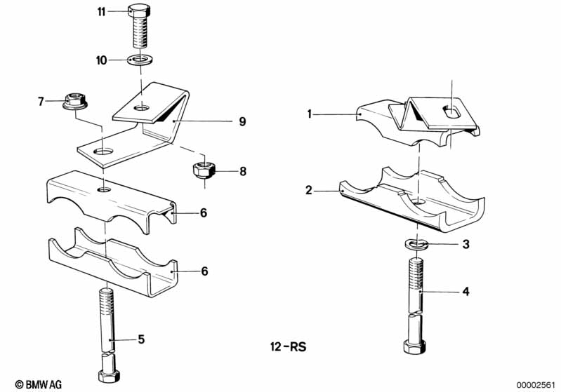 Genuine BMW 07119913843 E12 E23 Hex Bolt M10X35 (Inc. 530i, 3.0L & 2.8L) | ML Performance UK Car Parts