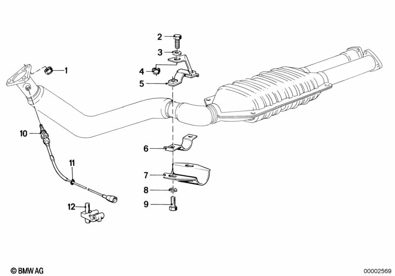 Lambda Probe Fixings