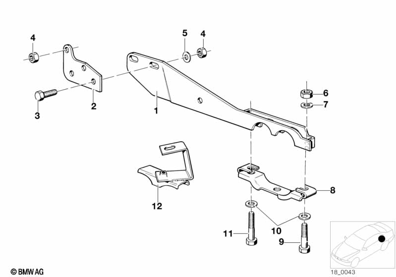 Suspension parts exhaust