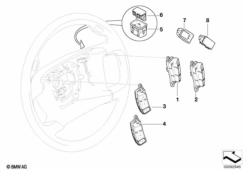 Genuine BMW 61316911740 E66 E67 E65 Finisher, Rear Right (Inc. 760LiS, 745d & 740Li) | ML Performance EU Car Parts