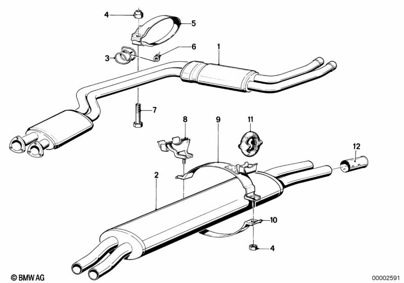 Genuine BMW 18211246313 E23 Clamp (Inc. 728i, 733i & 728) | ML Performance UK Car Parts