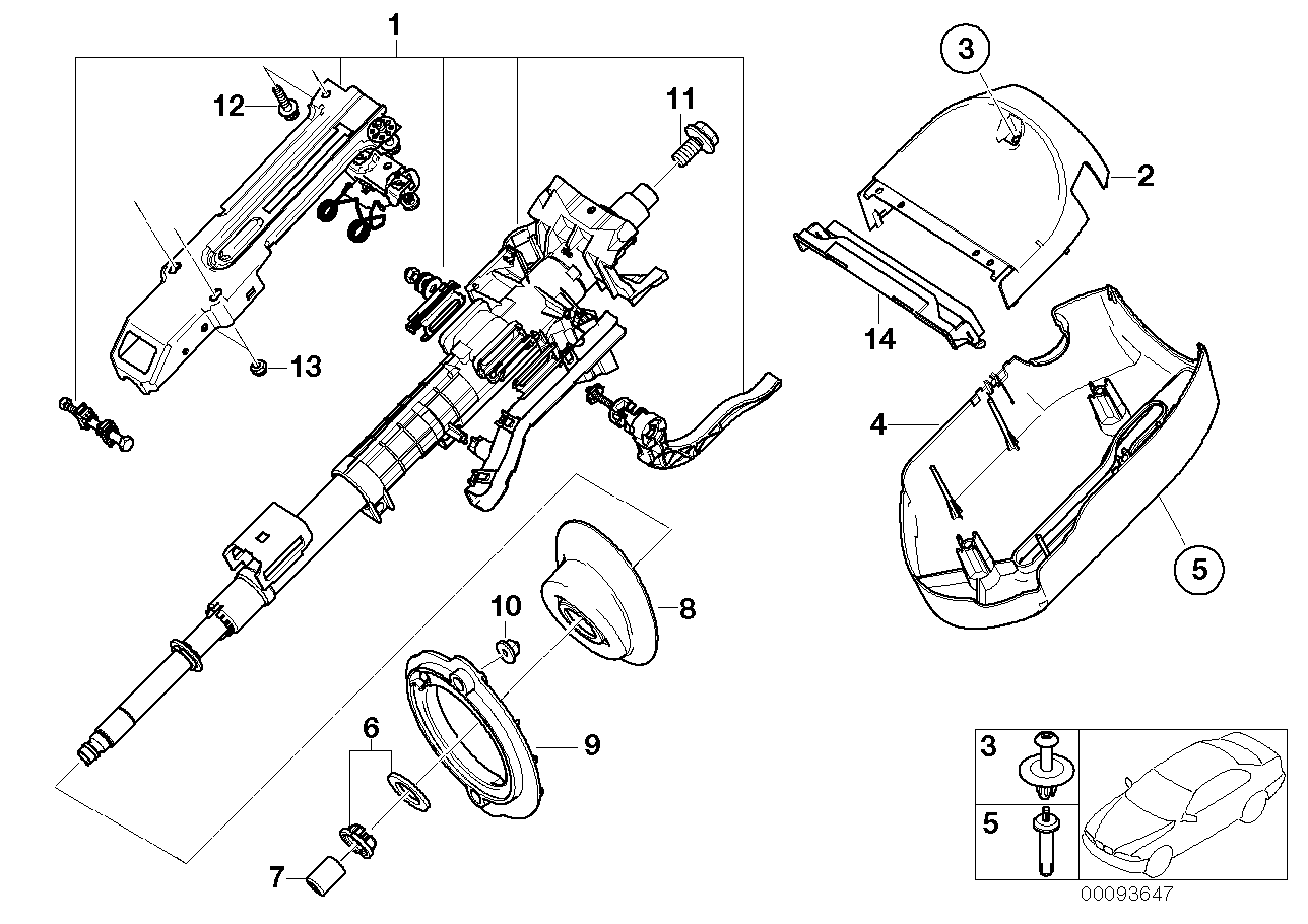 Genuine BMW 32311094681 E46 E83 Clamp (Inc. 318ti, 316i 1.9 & 330d) | ML Performance UK Car Parts