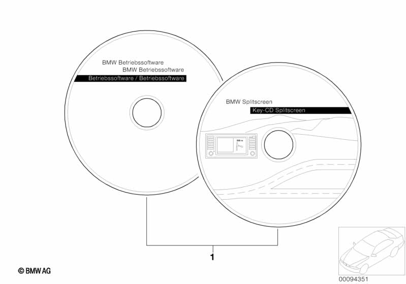 Kit post-équipt logiciel Splitscreen
