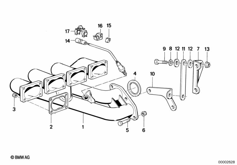 Genuine BMW 11621314978 Gasket S14 DTM (Inc. E30 M3) | ML Performance UK Car Parts