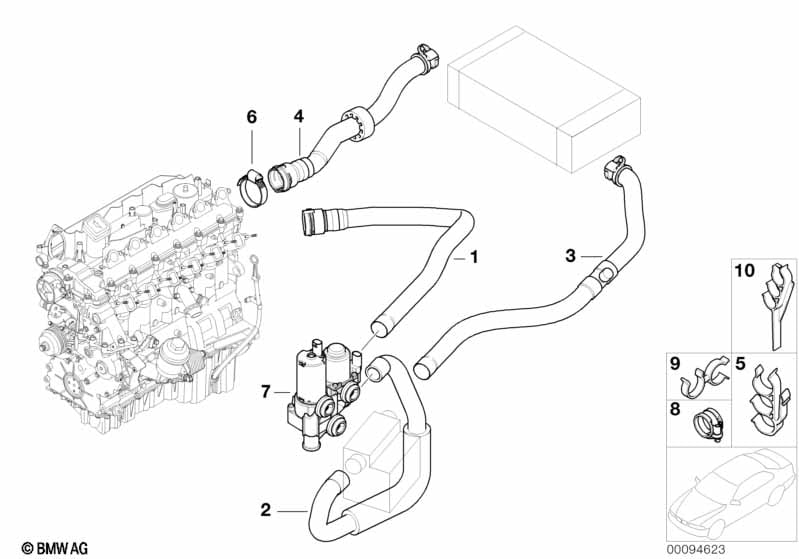 water hoses/water valve