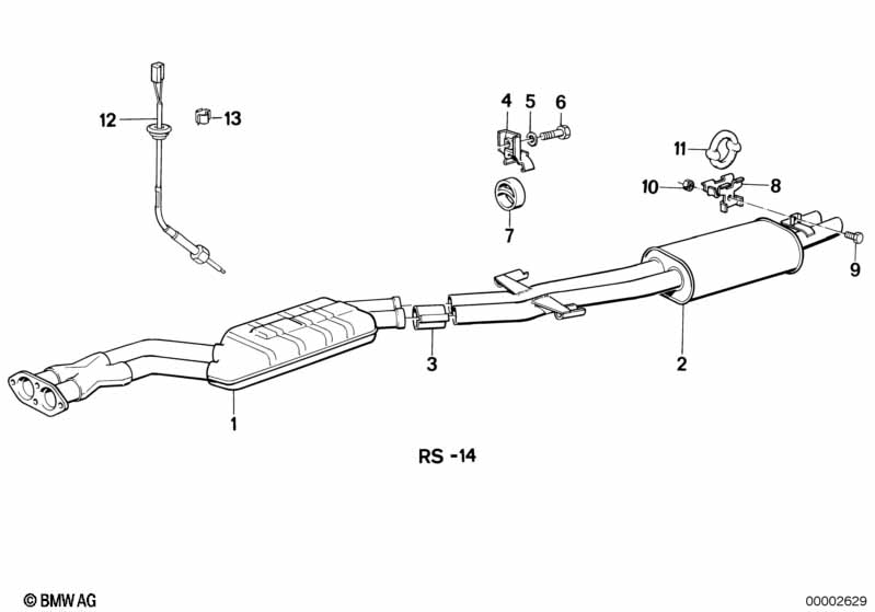 Genuine BMW 18201310509 E30 Bow (Inc. M3) | ML Performance UK Car Parts
