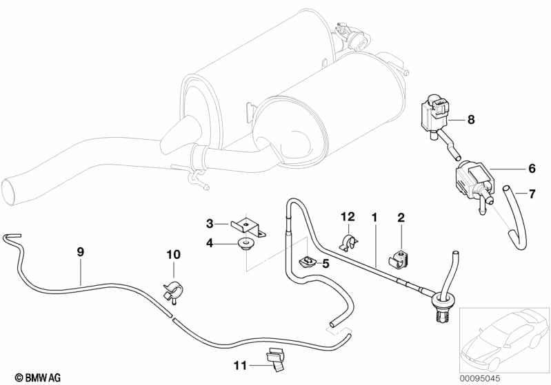 Vacuum control, exhaust flap