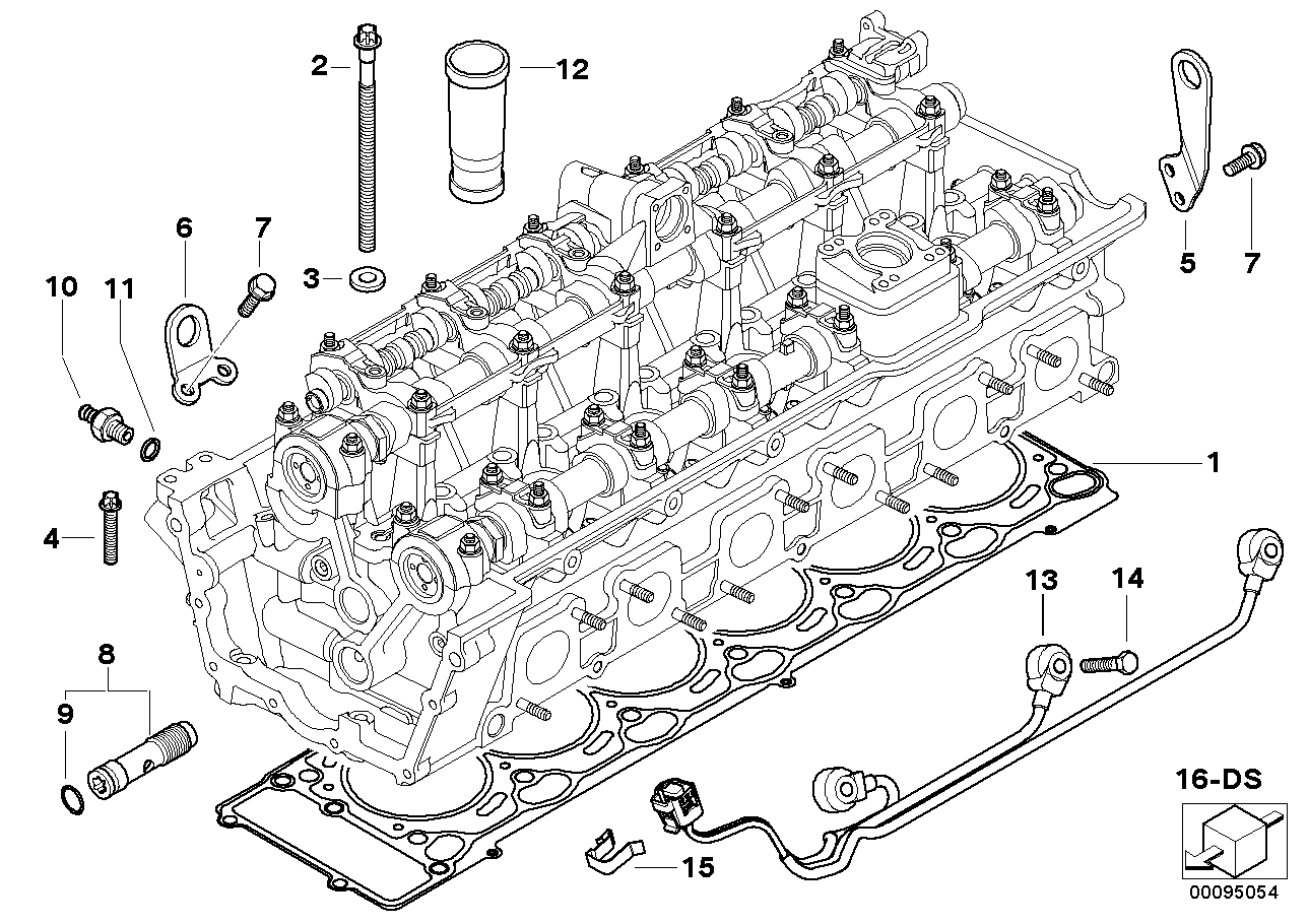 Genuine BMW 11127583114 E66 RR1 Set Bolt Cylinder Head M10X160 (Inc. 760LiS, Phantom EWB & Coupé) | ML Performance UK Car Parts