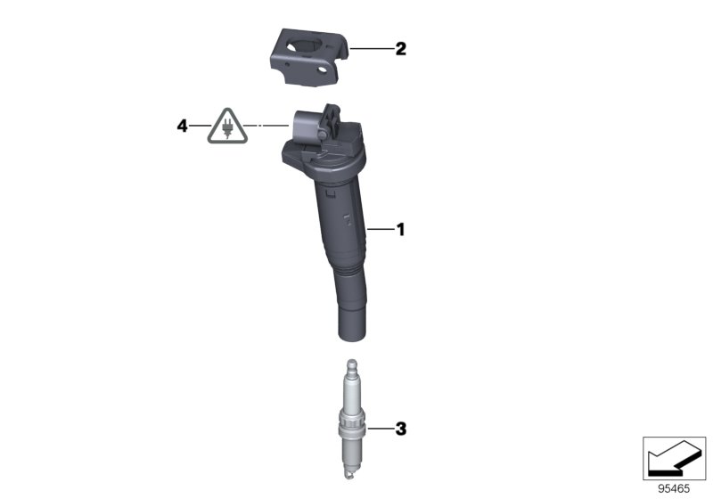 Genuine BMW 12131437986 F82 E91 F06 Locking Mechanism (Inc. X6 M, 530xi & Z4 2.2i) | ML Performance UK Car Parts