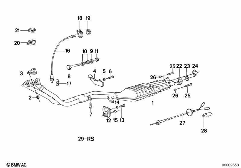 Exhaust system with catalyst