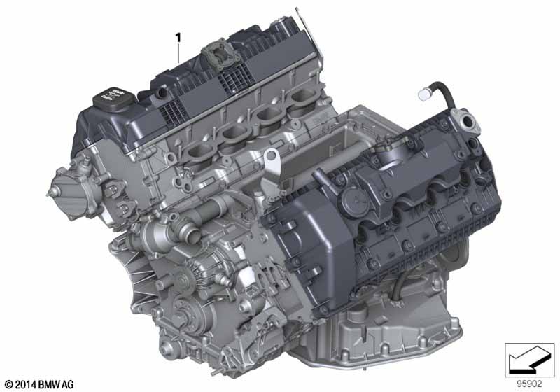 Genuine BMW 11007966322 E65 Short Engine H1 (Inc. Alpina B7) | Duco Car Parts UK Car Parts