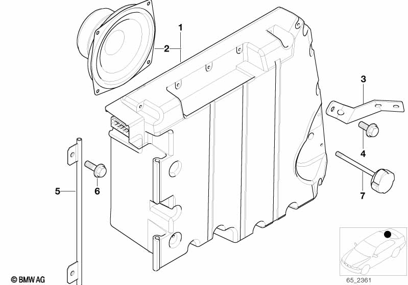 Parts f subwooferbox hifi/top-hifi
