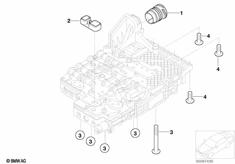 GA6HP26Z Mechatronik mounting parts