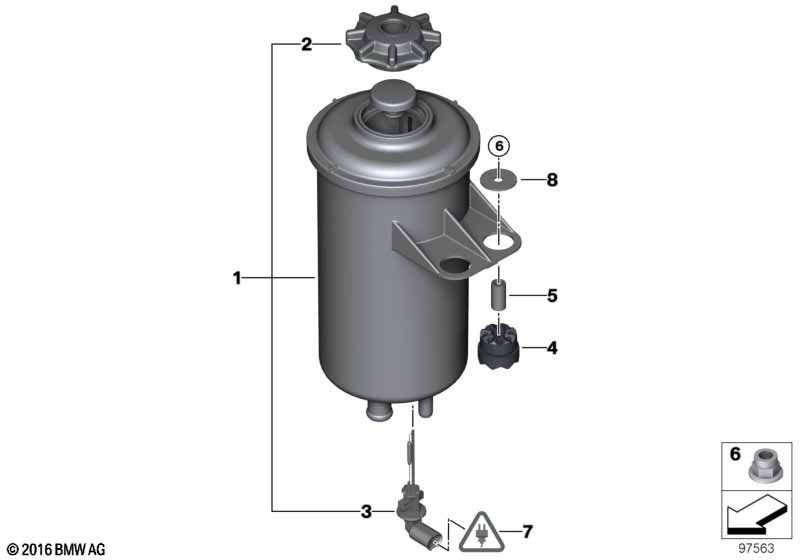 Fluid tank/single parts/Adaptive Drive