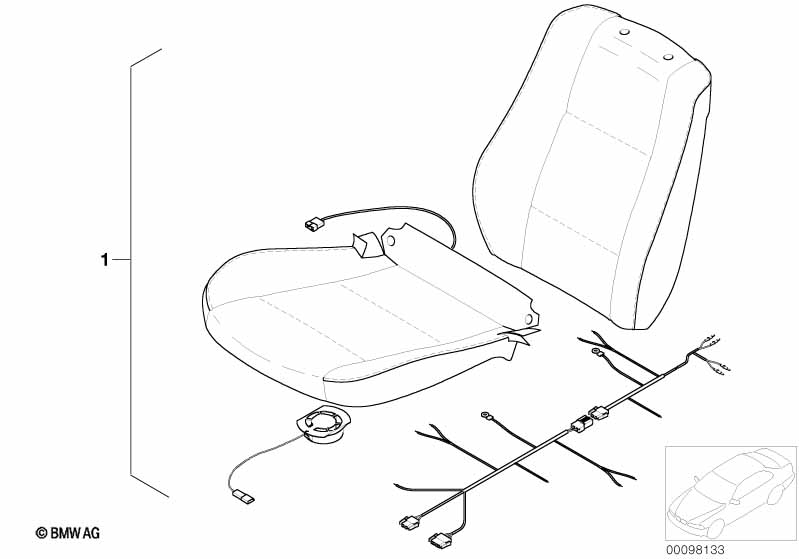 Active seat ventilation retrofit kit