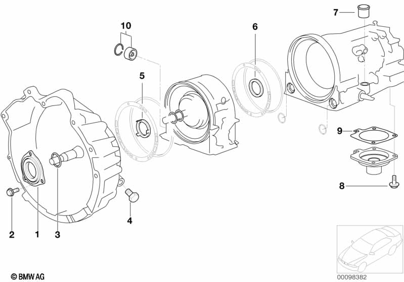 A4S 270R/310R mounting parts/gaskets