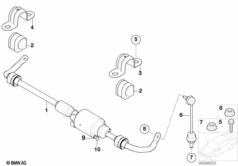 Stabilizator tylny / Dynamic Drive