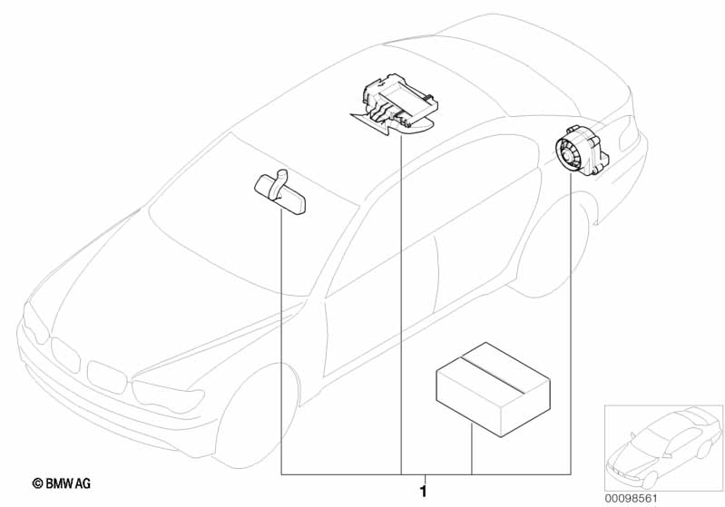 Installation kit alarm system