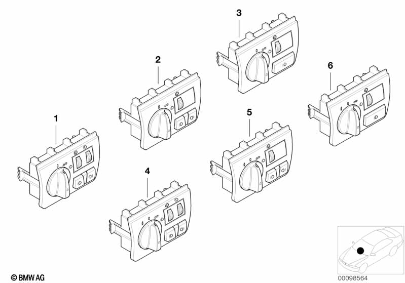 Control element light