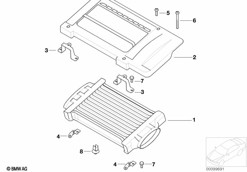 Charge-air cooler