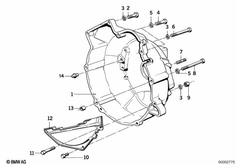 Genuine BMW 21111250804 E23 E24 E28 Covering Plate (Inc. 525i) | ML Performance UK Car Parts
