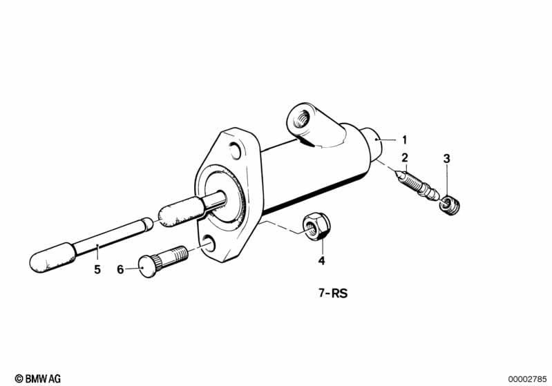 Clutch slave cylinder