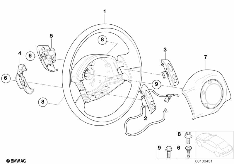 Volant Airbag multifunkční