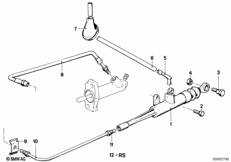 Genuine BMW 21521157457 E24 Pipe (Inc. M6) | ML Performance UK Car Parts