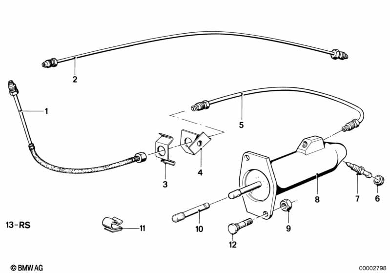 Clutch slave cylinder