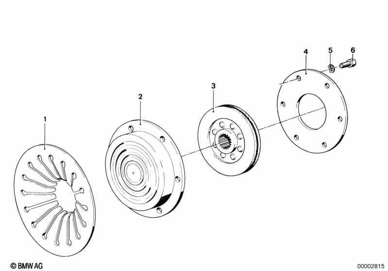 Genuine BMW 21211237567 Pressure Plate (Inc. R45/N, R45 & R65) | ML Performance UK Car Parts