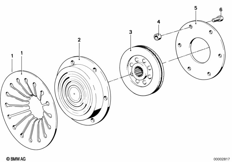 Genuine BMW 21211234035 Diaphragm Spring (Inc. R90/6 & R90S) | ML Performance EU Car Parts