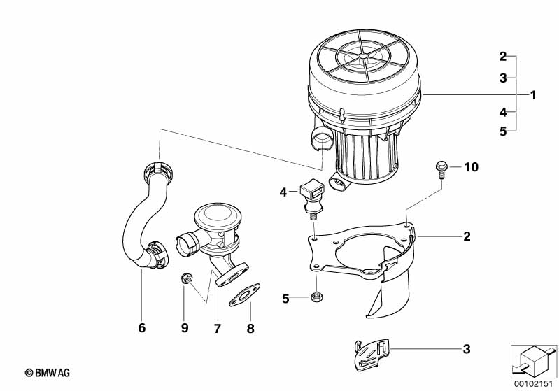 Genuine BMW 11727508048 E85 Pressure Hose Assy (Inc. Z4 2.2i, Z4 2.5i & Z4 3.0i) | ML Performance UK Car Parts