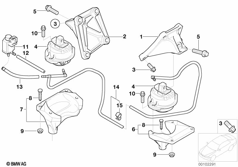 Genuine BMW 22116779980 E66 E67 E65 Console Right (Inc. 740d, 745d & 760Li) | ML Performance EU Car Parts