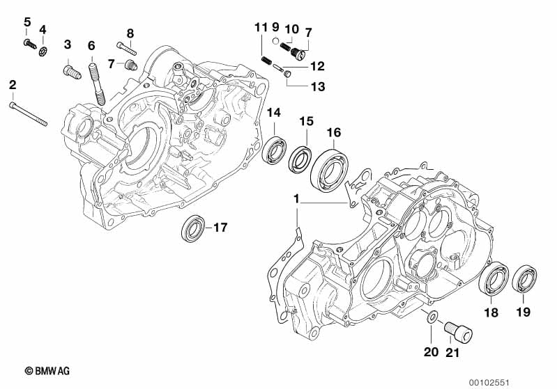 Pièces de bloc-moteur