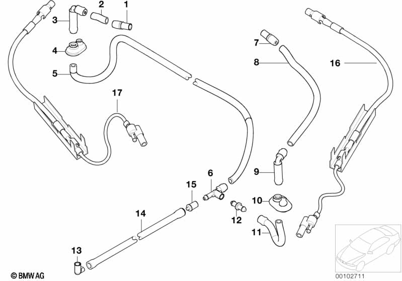 Genuine BMW 61668383474 E65 E67 E66 Support (Inc. ALPINA B7, 740Li & 740i) | ML Performance EU Car Parts