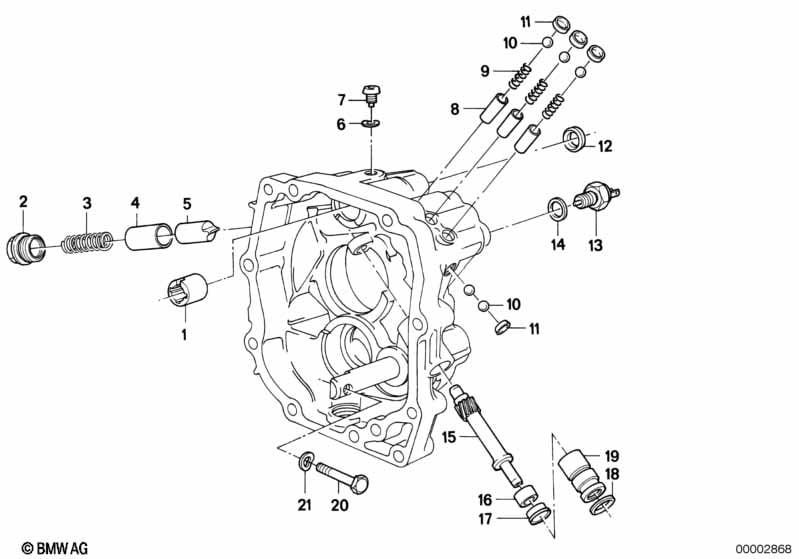 Getrag 242 inner gear shift./speedom dri