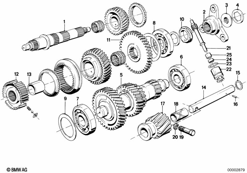 Getrag 262 gear whl.set parts/speedom.dr