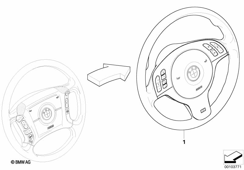 Modificat.4-spoke MFL strng whl=>M Sport