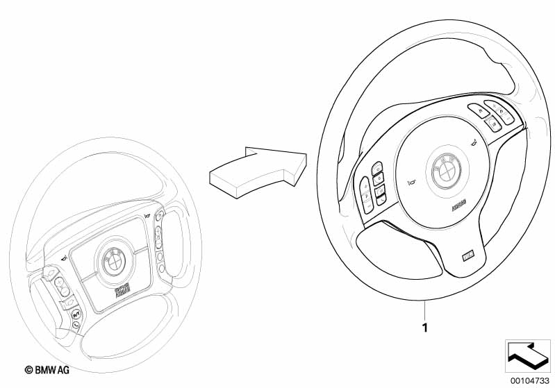 Modificat.4-spoke MFL strng whl=>M Sport