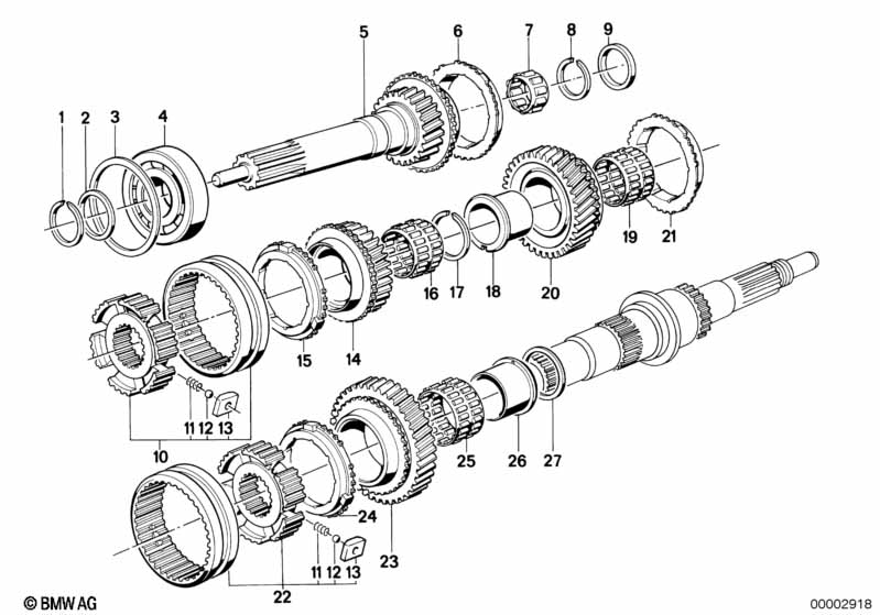 Genuine BMW 23231224315 E28 E24 Guide Sleeve 3Rd And 4Th Gear (Inc. M5 & M635CSi) | ML Performance EU Car Parts