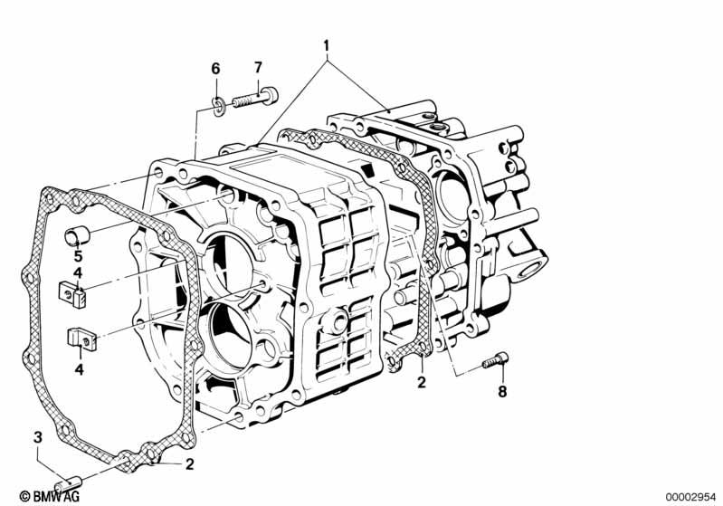 Genuine BMW 23121222359 E12 E28 Gasket Asbestos Free (Inc. 528i) | ML Performance UK Car Parts