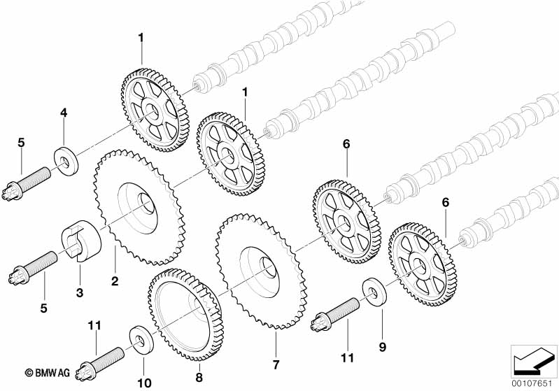 Genuine BMW 11312248535 E38 E65 Claw Clutch (Inc. 740d) | ML Performance UK Car Parts