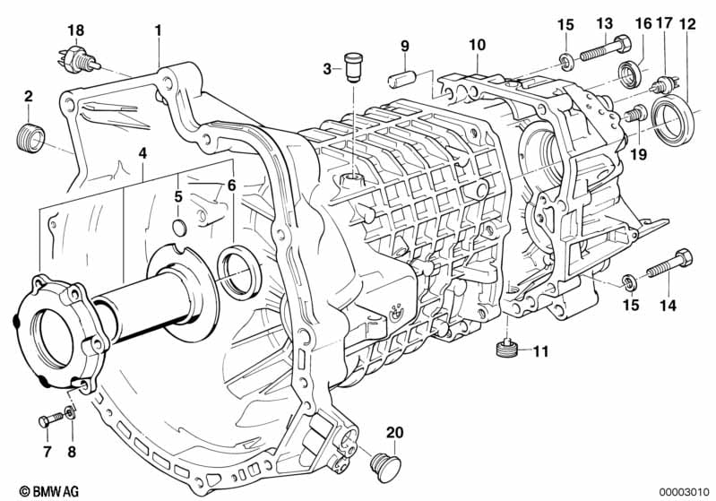 Getrag 260/5/50 (Sport) housing+parts