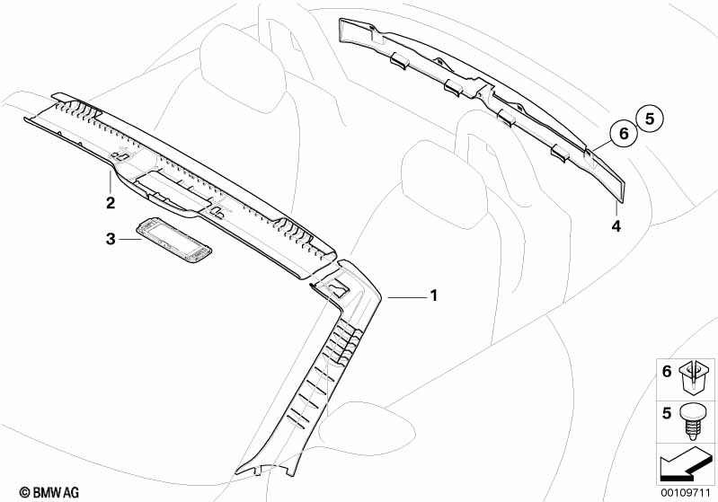 Genuine BMW 51437110231 E85 Deflector (Inc. Z4) | ML Performance UK Car Parts
