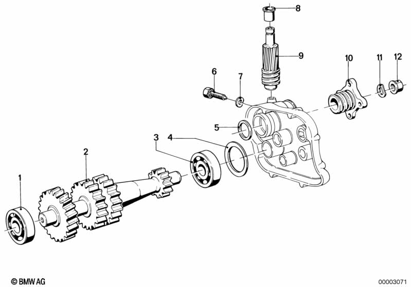 Genuine BMW 23211230057 Drive Flange (Inc. R60/5, R75/5 & R50/5) | ML Performance EU Car Parts