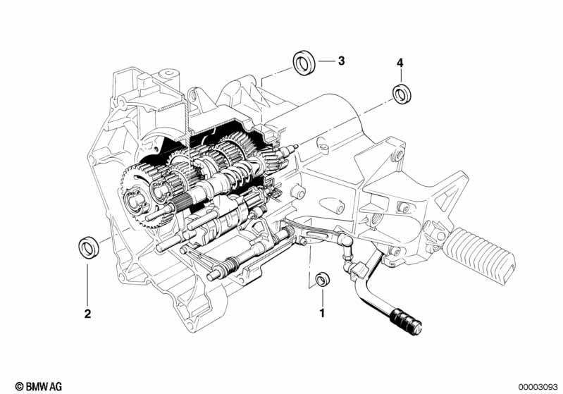 Gearbox oil seal